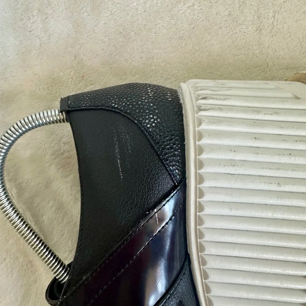 Circus by Sam Edelman Cassie Black Platform Creepers Shoes Women's Size 9